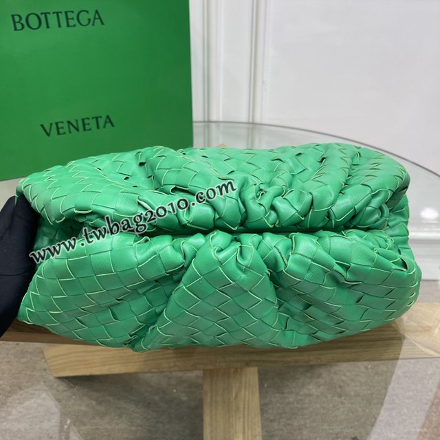 Bottega veneta高端女包 98062 寶緹嘉升級版大號編織雲朵包 BV經典款純手工編織羔羊皮女包  gxz1255